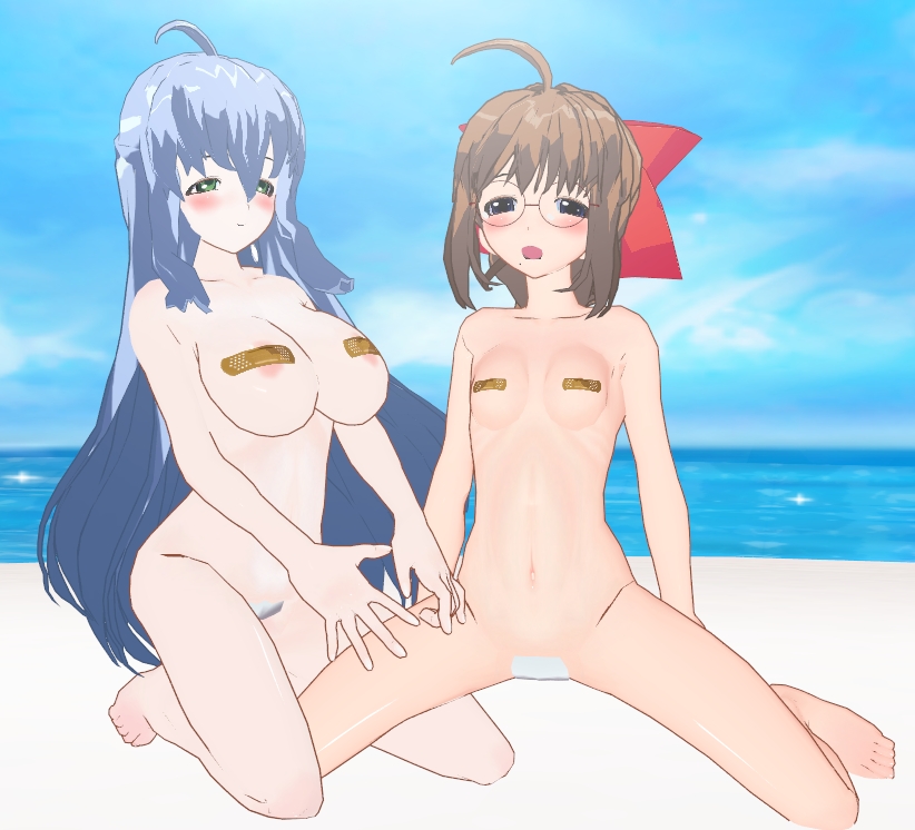 「力を抜いて、楽にして」
「なんだかくすぐったい」